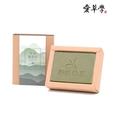 愛草學 台灣坪林綠茶皂-100g*2 入