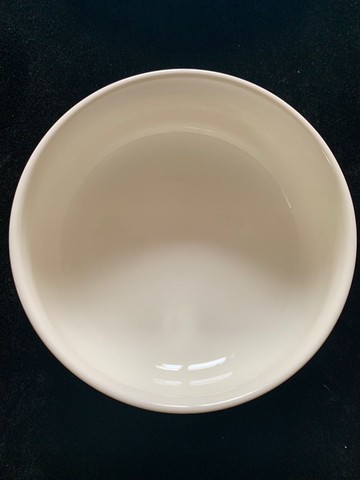 出口白色大面湯碗菜盤直徑18.5厘米高8厘米調墨汁顏料餐具茶具色