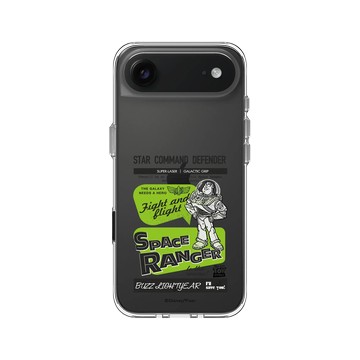 iPhone Air Clear Case（相機按鈕） 透明 - 迪士尼-玩具總動員 Toy Story - 巴斯光年-美式風格