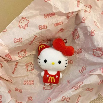 臺灣出貨💥日本JZACYD麥當勞豆豆眼kitty可愛包包掛件鑰匙扣配飾送朋友禮物