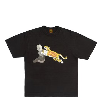 HUMAN MADE KAWS SS24 MADE GRAPHIC II TEE BLACK