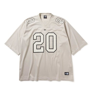 NEW ERA 男女 短袖  日版 APP MESH FOOTBALL 白 NE14948919