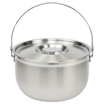 Beatrice 碧翠絲 電磁爐適用 316不鏽鋼多功能調理鍋 附提把 + 蓋 極厚1mm 台灣製造  16cm  銀色  1個