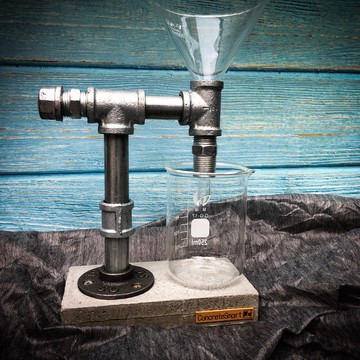 工業風水泥鐵管手沖咖啡座 畢業禮