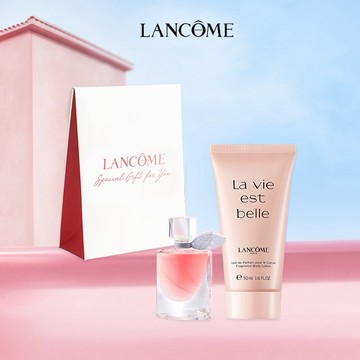 溫柔暖香伴你左右🩷【Lancome】潤膚淡香送禮組🌹香氛身體乳50ml+淡香氛4ml｜送女生 獨家 生日禮物 快速出貨