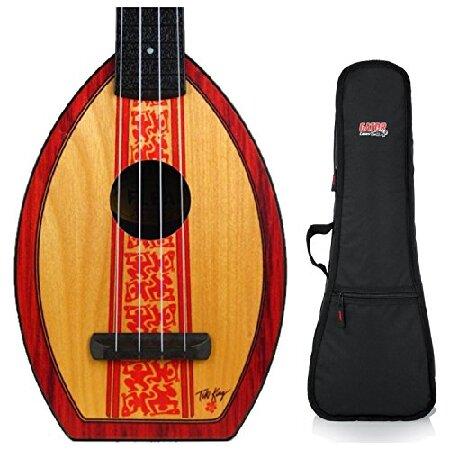 Magic Fluke Co Flea Designer Surf Concert Ukulele w Gig Bag