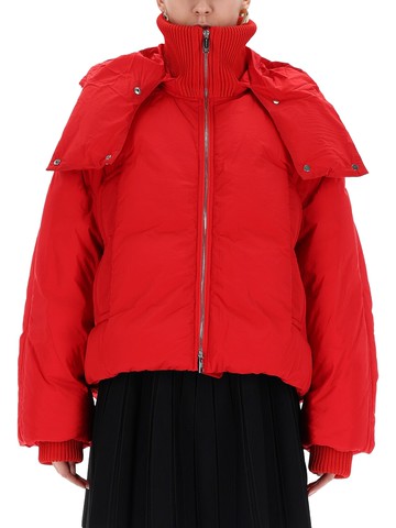 sportmax anti-drip short down jacket