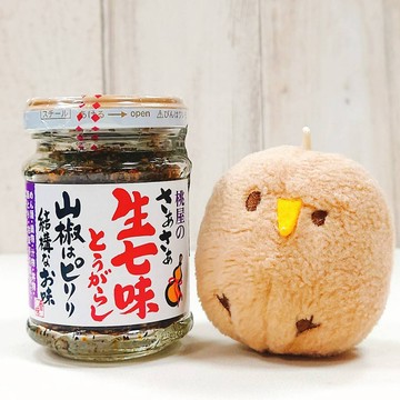 日本 桃屋 MOMOYA 山椒生七味醬 55公克 山椒 七味醬 生七味 唐辛子 辣椒 花椒 花椒醬 辣椒醬 香麻 麻辣