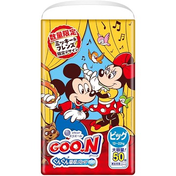 GOO.N 大王 日本製拉拉褲/尿布 迪士尼  XL  150片