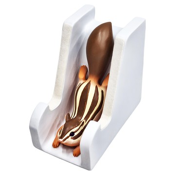 Seto Craft 動物手機支架 SR-6513 小動物滑梯 尺寸W 5 cm * L 8.5 cm * H 8cm  松鼠  1個