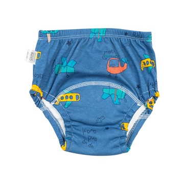 JoyNa - 6件組-兒童學習褲 拉拉褲 隔尿褲 嬰兒尿布褲-藍飛機+隨機5件