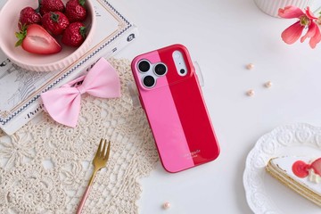 kate spade iPhone 18系列 精品磁吸防摔 手機殼 粉紅超跑