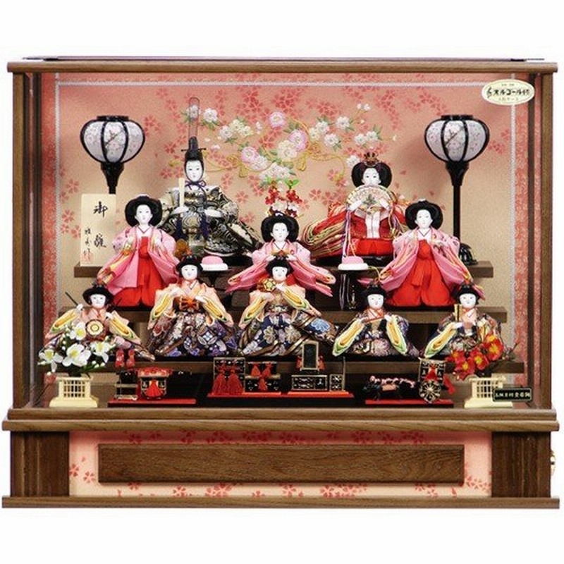 雛人形 ケース飾り ケース入り 十人飾り 3 伊織 お雛様 オルゴール内蔵 展示現品 衣装着人形 ひな人形 通販 Lineポイント最大0 5 Get Lineショッピング