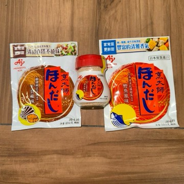 日本🇯🇵烹大師 鰹魚調味料 50g 烹大師干貝調味料 40g 日本烹大師鰹魚調味料 65g罐裝 味之素