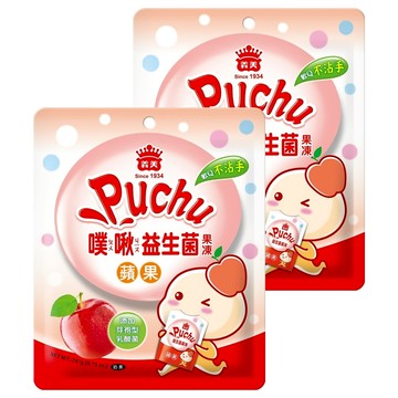 義美 噗啾益生菌果凍 蘋果  247g  2袋