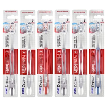 2080 Dr.Clinic 敏感型牙刷組 6支 Tetra刷毛 柔軟清潔  1組