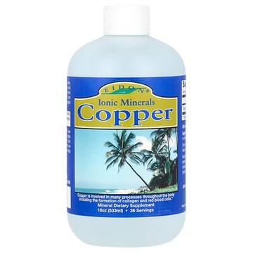 Eidon Ionic Minerals, 銅，18 盎司（533 毫升）