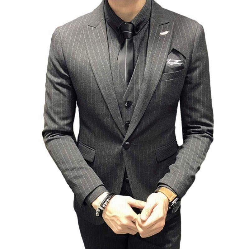 ポイント2倍 Wenergy スリーピーススーツ メンズ スーツセットアップ