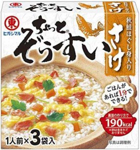 ヒガシマル醤油　ちょっとぞうすい(さけ)3P×10個