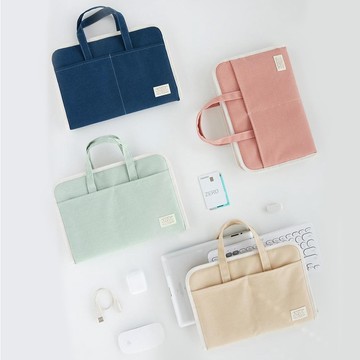 【蝦米良品】韓版簡約便攜收納包 iPad 平板電腦包 Macbook 13/11/12 寸 蘋果筆記型電腦 內膽包 收納包 手拿包