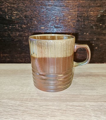 柴燒無釉手作馬克杯-鶯歌李玟叡