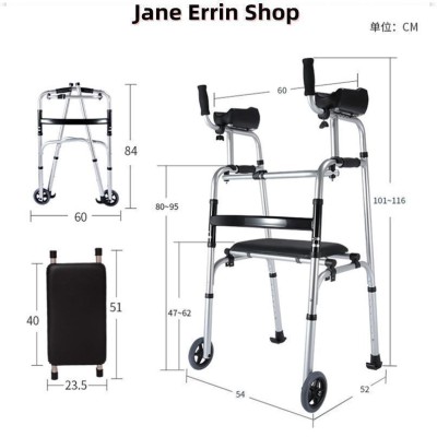 歩行器 高齢者 歩行補助具 押し車 前腕支持 歩行車 キャスター付き