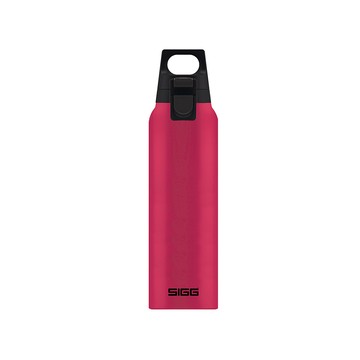 [瑞士百年 SIGG] H&C 彈蓋不鏽鋼保溫瓶 500ml - 深洋紅