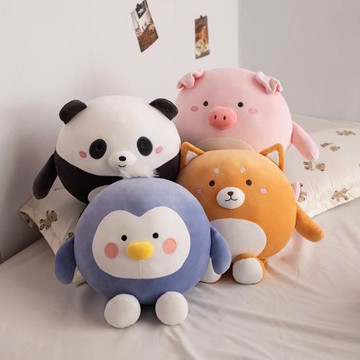 萌物蛋仔玩偶派對公仔卡通毛絨玩具原創可愛動物娃娃兒童陪伴禮物