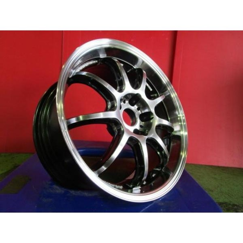 WORK EMOTION D9R 18×8.5J+32 5H-114.3 新品4本セット ランサー