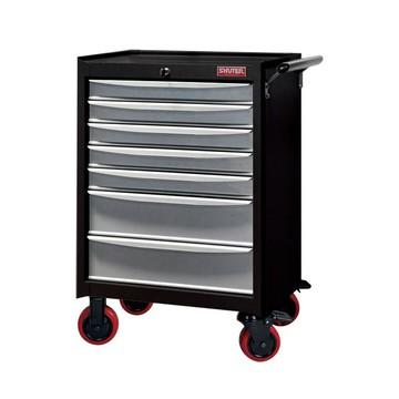 樹德SHUTER 2大抽5小抽工具車-已組裝 黑身灰抽 /組 TC-25【APP滿額下單10%點數(單一帳號最高5000點)】1/31止