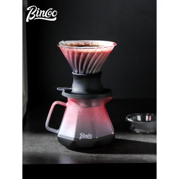 Bincoo聰明杯手沖咖啡壺套裝過濾杯滴漏式咖啡分享壺家用沖泡器具