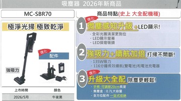 panasonic MC-SBR70吸塵器