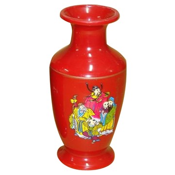 萬壽不碎花瓶 中 居家裝飾擺件 安全耐用  1個