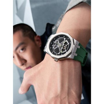 馬克華菲手表新款石英表新款潮流鏤空手表男士腕表時尚送禮物手表