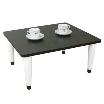 【頂堅】60x60公分-和室桌/矮桌/休閒桌(深胡桃木色)三款腳座可選錐形腳