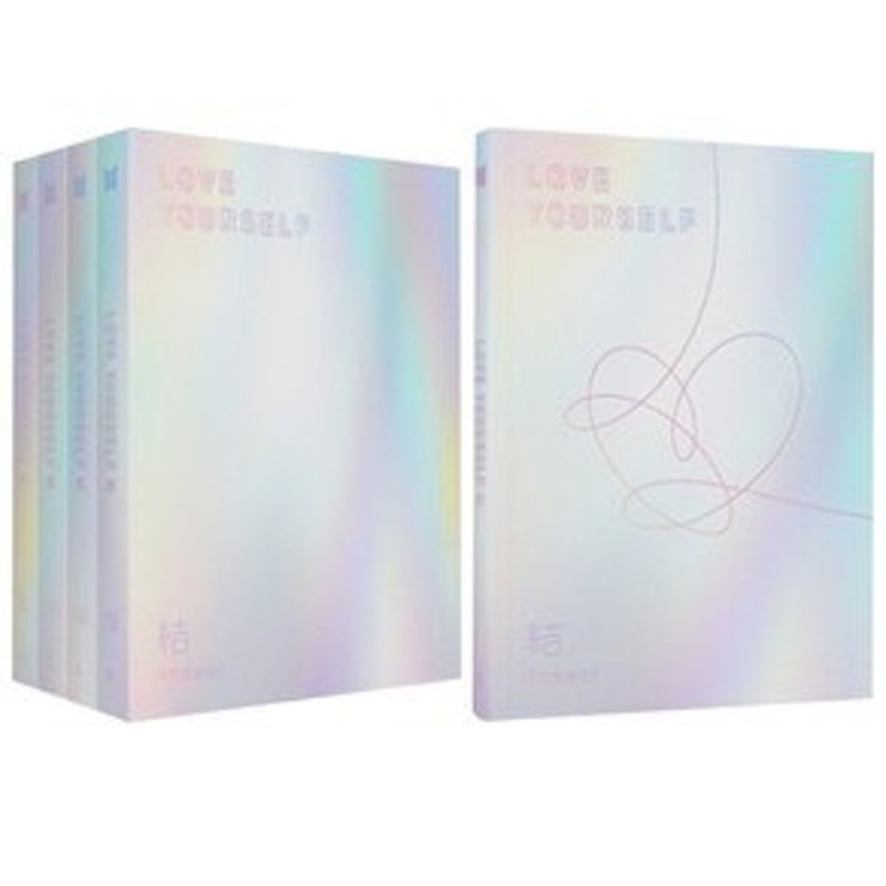 防弾少年団 love yourself LOVE 4枚セット cutacut.com