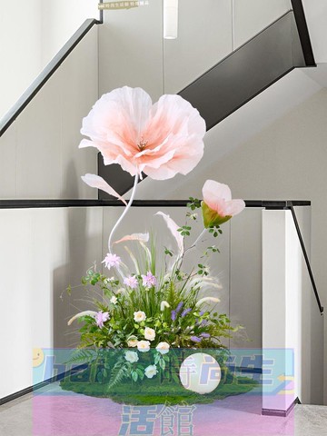 免運 可開發票 仿真花造景假綠植裝飾樓梯下墻角室內外景觀仿生植物造景花藝擺件