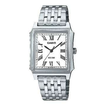 CASIO 卡西歐 MTP-B190D-7BV 經典設計時尚風格腕錶 白面 31.5mm｜樂天全館特惠中★指定刷卡回饋10%