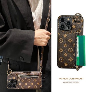 適用三星A42手機殼A34零錢包A32斜跨繩A30S耳機GalaxyA35可裝卡A20E復古A25小眾A21S皮質A23簡約防摔保護套