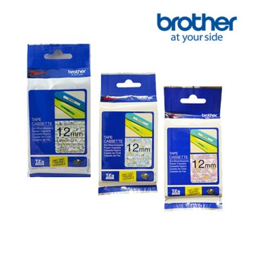 Brother TZe-SG31+UB31+UP31 原廠標籤帶/三捲組