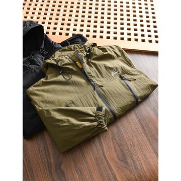 王牌牛貨！戶外防水防風！外貿男裝尾貨秋季新款休閑連帽夾克外套