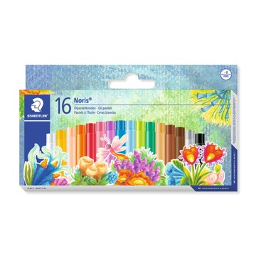 STAEDTLER 施德樓 MS241-NC16 快樂學園安全粉蠟筆16色
