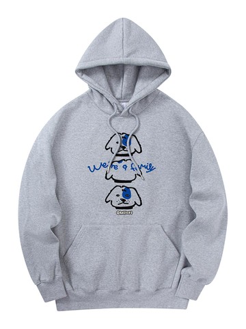Doggy Hoodie Gray