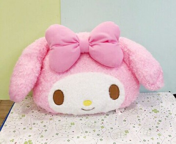【震撼精品百貨】My Melody 美樂蒂 Sanrio美樂蒂造型靠墊-粉大頭S#11336 震撼日式精品百貨