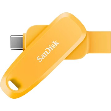 SanDisk Phone Drive SDDDC6 512GB 雙介面 隨身碟 USB 3.2 Gen 1 Type-A + Type-C黃 D6Y51