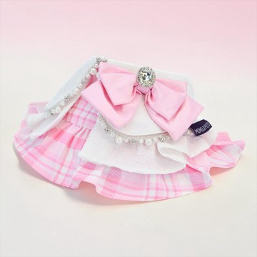 Madeleine (1-Carousel Pink) | Pet Neckwear