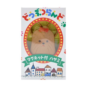 德德小品集 美勞事務剪刀 符合人體工學設計 對稱式設計 左右手均適用 日製不鏽鋼附蓋 還有磁鐵  咖精靈  1支