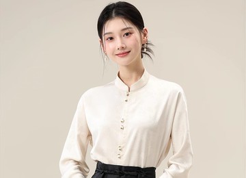 新中式中國風 盤扣復古提花 上衣/半裙