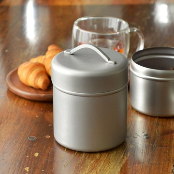 日本製18-8不鏽鋼儲豆罐/茶筒-大 單一規格