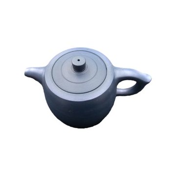 藏古祥館   天青泥茶壺   RYB69